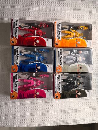 Colección Figuras Power Rangers Ninjeti
