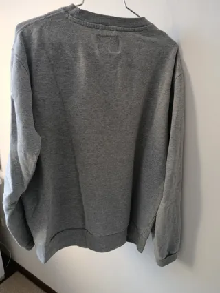 Sudadera Springfield gris con logo montaña