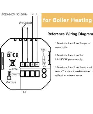 Termostato Wi-Fi Serie 009