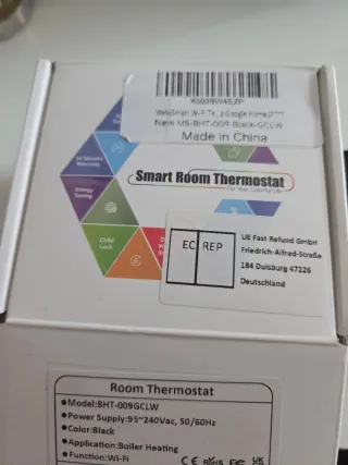 Termostato Wi-Fi Serie 009