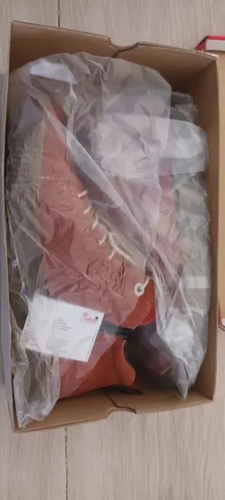 Botas Rieker Piel Coral Nuevas