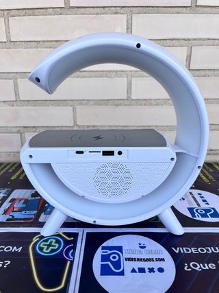 Lámpara LED con Cargador Inalámbrico