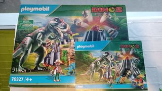 Playmobil Isla volcánica con T-Rex Ref. 70327