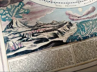 Mapa Mundi Planiglobi Terrestris J.B. Homann.