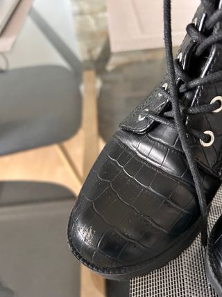 Botines negros talla 39