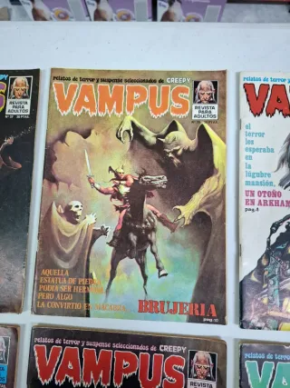 Cómics Vampus buen estado. PRECIO UNIDAD: 5€. 07