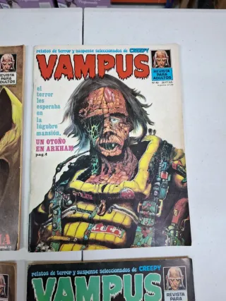 Cómics Vampus buen estado. PRECIO UNIDAD: 5€. 07