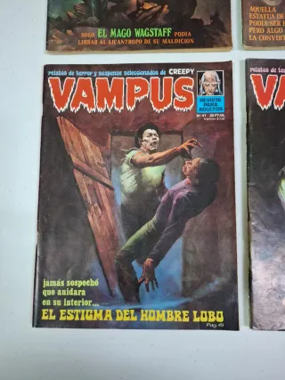 Cómics Vampus buen estado. PRECIO UNIDAD: 5€. 07