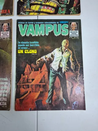 Cómics Vampus buen estado. PRECIO UNIDAD: 5€. 07