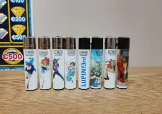 16 Accendini Clipper Serie Lupin III 3.0