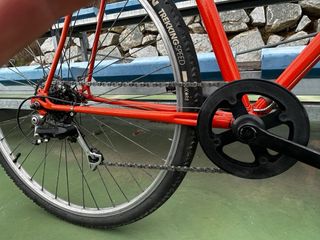 Bici paseo vintage naranja Talla XL