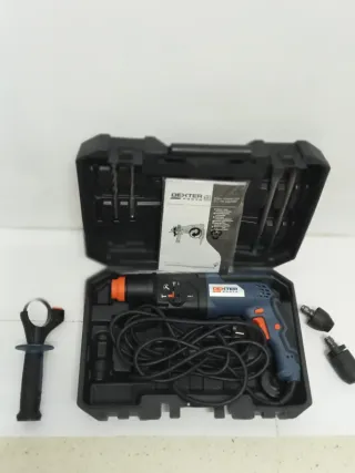 Taladro percutor Dexter Power con maletín 59 €
