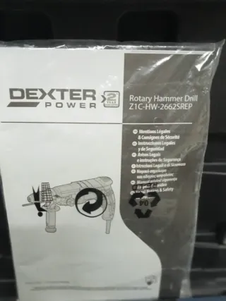 Taladro percutor Dexter Power con maletín 59 €
