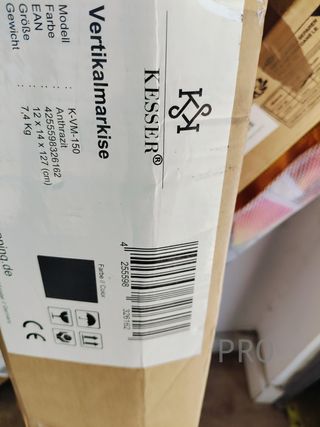 Toldo de sujeción - KESSER