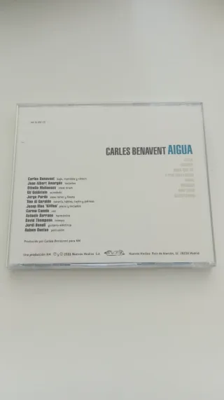 Aigua Carles Benavent CD Jazz