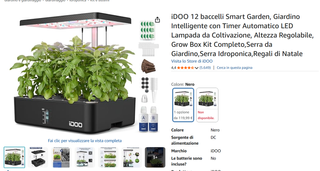 iDOO Smart Garden 12 capsule