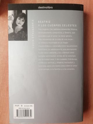 Libro Lucía Etxebarria: Beatriz y cuerpos celestes