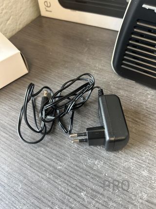 Radio con asa vintage