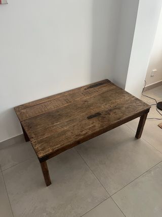 Vintage recycled wood coffee table
