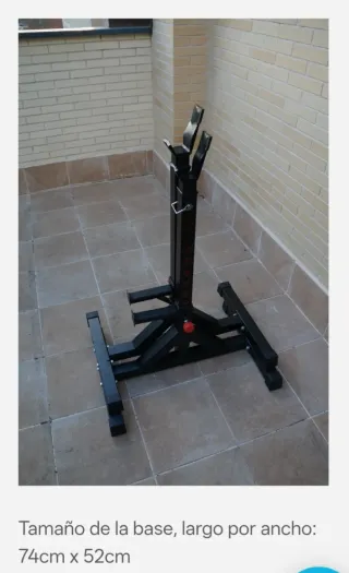 Rack para pesas ajustable