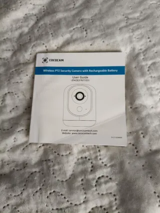 Cámara Vigilancia Bebés Blanca