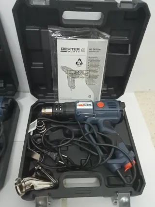 2 Pistolas de Calor Dexter Power con Maletín 49 €