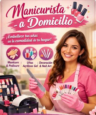 Manicurista a domicilio