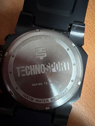 Reloj Technosport TS-100-73 Negro Naranja