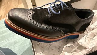 Zapatos Angel Infantes Negros Brogue