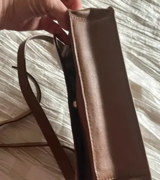 Bolso marrón Clarks nuevo de piel