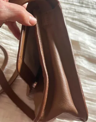 Bolso marrón Clarks nuevo de piel