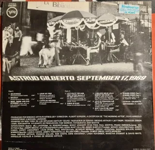 Vinilo Astrud Gilberto - September 17, 1969