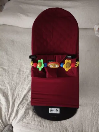 Hamaca para bebé color rojo