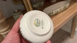 Juego tocador porcelana San Claudio