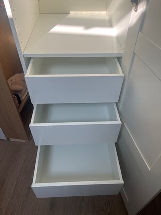 Cajones #KOMPLEMENT #PAX blanco 50x58