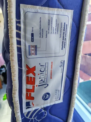 Colchón Flex 90x180 + Somier