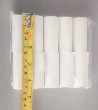 Lote 20 rollos papel térmico 57mm