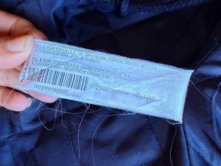 Chaqueta cuadros roja hombre Talla L