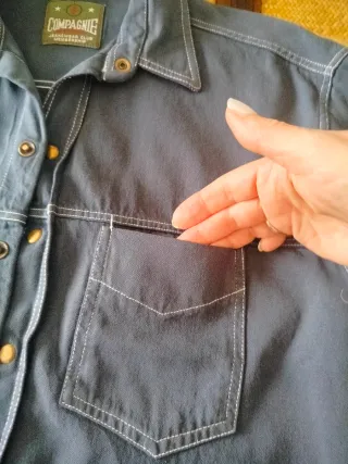 Camicia denim ragazzo 14 anni