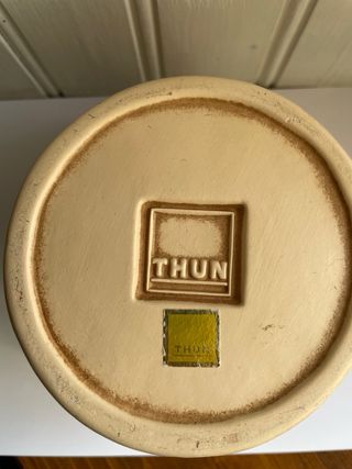 Vaso Thun con decoro sole