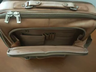 Valigia 48 ore pelle vintage Luggage New York