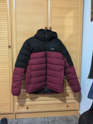 Anorak Regatta Rojo y Negro Talla L