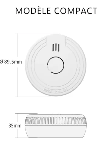 Pack 2 Detectores de Humo ELRO