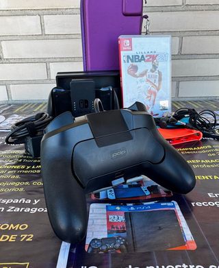 Nintendo Switch Azul/Rojo + Accesorios