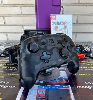 Nintendo Switch Azul/Rojo + Accesorios