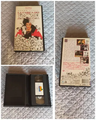 6 VHS Walt Disney Classici