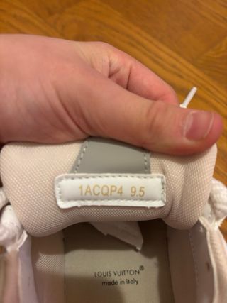 Scarpe Louis Vuitton Trainer Grigie Bianche