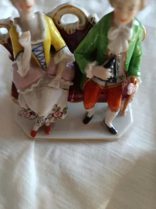 Figuritas de porcelana estilo victoriano
