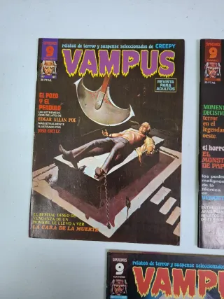 Cómics Vampus buen estado. PRECIO UNIDAD: 5 € 09