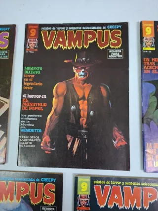 Cómics Vampus buen estado. PRECIO UNIDAD: 5 € 09